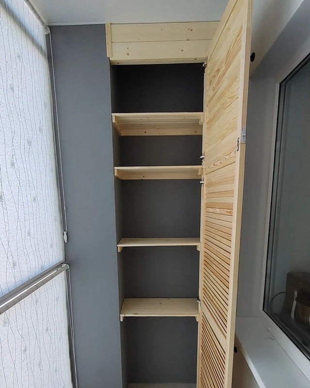 Шкафы-Встроенный шкаф с распашными дверями «Модель 152»-фото2